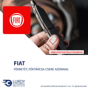 fiat-fekbetet-csere Fiat Albea Palio fékbetét, féktárcsa csere árak