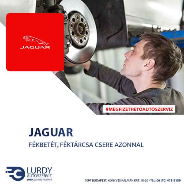 jaguar-fekbetet-csere Jaguar X-Type fékbetét, féktárcsa csere árak