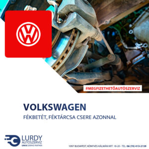 volkswagen-fekbetet-csere Volkswagen CrossGolf fékbetét, féktárcsa csere árak
